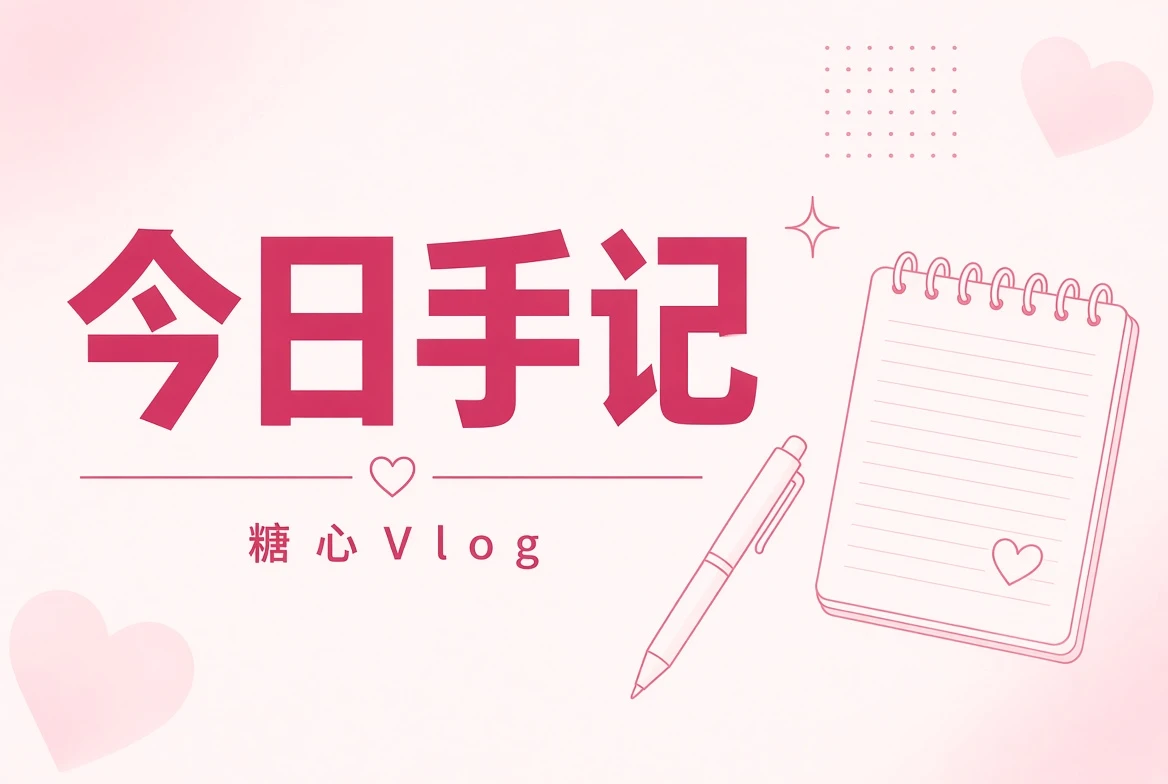糖心Vlog今日便笺主题